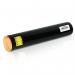 The TSW Ink Cartridges Compatible Xerox Toner 006R01125 is a vibrant yellow color with a sleek and compact design. The label on the cartridge indicates a page yield of 15000 and a lead time of 7-10 days. The packaging is clearly labeled and professional, making it easy to store and identify.