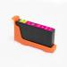 This inkjet cartridge has a vibrant magenta color and a yield of 600 pages. It has a 7-10 day lead time and is compatible with the Lexmark 014N1070E 100XL printer. The photo shows the cartridge in its packaging, ready for use.