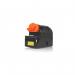 The picture shows a yellow ink cartridge labeled TSW Ink Cartridges Compatible with Canon C2880, 3380 GPR23, NPG35, and CEXV21. The yield is 14000 pages and the model number is C0455B002AA. The cartridge appears to be new and in packaging.
