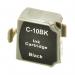 The picture shows a set of TSW ink cartridges compatible with Canon Inkjet printers. The black ink cartridge has a capacity of 9ml and is labeled with the code BCI10BK 0956A002. The packaging is sleek and modern, featuring the TSW logo and product name. The cartridges are neatly arranged and ready to be inserted into a printer.
