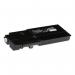 This photo shows a set of TSW Ink Cartridges Compatible with Xerox C400C405, consisting of a high yield 106R03516 black laser toner with a page yield of 5000. The cartridges are neatly stacked on top of each other, showcasing their sleek design and professional appearance.