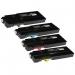 This photo features a pack of TSW ink cartridges compatible with Xerox C400C405 printers. The cartridges are extra high yield and have a 10500 page yield. The black laser toner provides crisp and clear images.