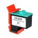 This photo shows a pack of TSW ink cartridges designed to be compatible with Lexmark Inkjet printers. The cartridges are labeled with the colours they contain and have a capacity of 21ml. The packaging also includes the Lexmark product code.