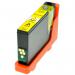 This photo showcases a set of TSW ink cartridges compatible with Lexmark Inkjet printers. The yellow ink cartridges have a 700-page yield and are labeled as 150XLA and 14N1650. The packaging is sleek and professional, with clear labeling and product information.