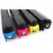 The image features a pack of TSW ink cartridges, specifically designed for Utax printers. The pack contains 5020 black colour laser toner cartridges, each with a page yield of 7000. These cartridges provide sharp, vibrant prints and are compatible with a variety of Utax models.