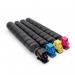 The picture shows a cyan coloured TSW ink cartridge remanufactured for Kyocera brand printers. It has a page yield of 12000 and is compatible with the TK8365C model.