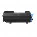 The photo shows a set of TSW ink cartridges compatible with KYOCERA printers. The black mono copier toner has a page yield of 15500. The design features a sleek and professional look, with easy-to-read labeling and clear packaging.