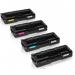 The photo shows a set of TSW ink cartridges in black, specifically compatible with Ricoh 407543. Each cartridge has a yield of 2000 pages, and the packaging includes the C407543 designation.