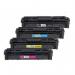 This photo shows a compatible TSW ink cartridge for Canon printers in magenta color. The cartridge is labelled 067H and has a page yield of 2350.
