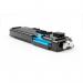 The picture shows a set of TSW ink cartridges in a vivid cyan color, with the Dell logo on the side. The cartridges have a high yield of 9000 pages and are marked with the model number C593-11122. They are designed to be compatible with select Dell printers.