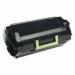 The image shows a pack of TSW ink cartridges for Lexmark printers, featuring the 62D2H00 622H black mono laser toner. The cartridges have a page yield of 25000 and are compatible with various Lexmark models. The packaging is sleek and professional, with the product name and specifications clearly labeled. The cartridges themselves are in individual protective sleeves, ensuring safe and convenient use.