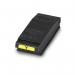 The photo shows a set of TSW ink cartridges that are compatible with the Oki 9006129 C650 printer. The cartridges are in the color yellow and have a 6000-page yield. They are specifically designed for laser printing.