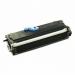 The photograph displays TSW brand compatible Epson C13S051165 S051165 black monochrome laser toner cartridges, with a page yield of 2500. The cartridges are designed for use in laser printers and feature a sleek design with durable construction.