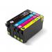 The TSW Ink Cartridges Compatible with Epson printer feature a sleek black design and can produce up to 2200 pages. The inkjet cartridge is easy to install and ensures high-quality printing results.