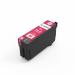 The photograph showcases a TSW ink cartridge in a vibrant magenta hue. The cartridge is compatible with Epson C13T40D340 T40D printers and has a capacity of 50ML. The packaging is clean and modern, with clear labeling and branding. The cartridge itself is compact and easy to install.