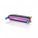 This picture showcases a set of high-quality TSW ink cartridges, designed to be compatible with HP C9723A 641A printers. The vibrant magenta color and impressive 8000 page yield are clearly visible, making these cartridges a reliable and efficient choice for printing needs.
