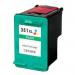 The photograph displays high-quality TSW ink cartridges that are compatible with HP CB338EE 351XL. The vibrant colors and sleek design are visible, along with the 580 page yield. These cartridges are perfect for all your printing needs.