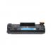 The picture shows a set of TSW ink cartridges, specifically the HP CB436X 36X black model. These cartridges are compatible and sleekly designed, offering a 3000 page yield. The packaging is vibrant and professional, with a clear and easy-to-read label.