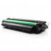 The picture shows a set of TSW ink cartridges with the label Compatible HP CF214X Toner. Each cartridge is black in color and contains enough toner to yield up to 17500 pages. The packaging is sleek and professional.