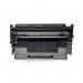 This photo shows a sleek, black TSW Ink Cartridge labeled as Compatible with HP 89A and with the reused OEM chip labeled as CF289A. The cartridge is specifically designed for black laser printing and boasts a high page yield of 5000 pages.