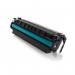 This photo features a set of TSW ink cartridges in black, compatible with HP CF410X. The cartridges have a page yield of 6500 and are labeled as CCF410X. Each cartridge is sleek and modern in design, with clear labeling for easy identification.