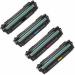 The picture shows a set of TSW ink cartridges in yellow for HP printers. Each cartridge has a page yield of 10500 pages.