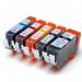 The TSW Ink Cartridges Compatible Canon 4543B001 CLI526Y in Yellow has a sleek and modern design. The bright yellow color stands out, with a 9ml page yield for efficient printing. The cartridge is labeled with a clear indicator for easy identification. Overall, it is a professional-looking and high-quality ink cartridge.