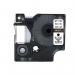 The photo features a TSW Dymo Label Maker compatible with Dymo S0720680 40913 tape in black on white, measuring 9mmx7m. Please note: not suitable for use with LW550 or 550 Turbo and 5XL.