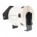 The TSW Brother Laminated Labels feature a sleek black-on-white design and measure 29mmx62mm. Each roll contains 800 labels, perfect for organizing and labeling various objects. These labels are compatible with Brother DK11209 label makers.