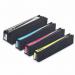 The photo features a pack of TSW ink cartridges compatible with HP 981X in vivid cyan color. Each cartridge has a high yield capacity of 10000 pages. The design is sleek and professional, with clear labeling for easy identification.