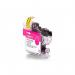 The image shows a bright magenta ink cartridge labeled TSW Ink Cartridges Compatible Brother LC3211M. The cartridge has a 5.5ml capacity and is specifically designed for use with CLC3211M printers. The packaging is sleek and professional, making it a reliable choice for high-quality printing.