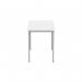 OFFICE RECTANGULAR MULTI-USE TABLE 1200X600 ARCTIC WHITESILVER CORE1260MPTWHTSV