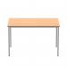 OFFICE RECTANGULAR MULTI-USE TABLE 1200X800 NORWEGIAN BEECHSILVER CORE1280MPTBCHSV