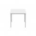 OFFICE RECTANGULAR MULTI-USE TABLE 1200X800 ARCTIC WHITESILVER CORE1280MPTWHTSV