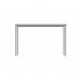 OFFICE RECTANGULAR MULTI-USE TABLE 1200X800 ARCTIC WHITESILVER CORE1280MPTWHTSV