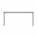 OFFICE RECTANGULAR MULTI-USE TABLE 1600X600 ALASKAN GREY OAKSILVER CORE1660MPTGOAKSV