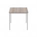 OFFICE RECTANGULAR MULTI-USE TABLE 1600X800 ALASKAN GREY OAKSILVER CORE1680MPTGOAKSV