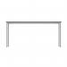 OFFICE RECTANGULAR MULTI-USE TABLE 1600X800 ALASKAN GREY OAKSILVER CORE1680MPTGOAKSV