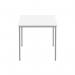 OFFICE RECTANGULAR MULTI-USE TABLE 1600X800 ARCTIC WHITESILVER CORE1680MPTWHTSV
