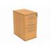 The TC Group Desk High Pedestals are a stylish and functional addition to any office space. Made of durable Norwegian beech wood, this storage unit features a sleek design and measures 600 deep. Its clean lines and warm wood finish make it a perfect fit for any modern workspace. Organize your office supplies and keep your desk clutter-free with this high-quality storage unit.