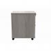 MOBILE UNDER DESK OFFICE STORAGE UNIT 2 DRAWERS ALASKAN GREY OAK COREUDM2GOAK