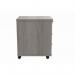 MOBILE UNDER DESK OFFICE STORAGE UNIT 3 DRAWERS ALASKAN GREY OAK COREUDM3GOAK