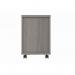 MOBILE UNDER DESK OFFICE STORAGE UNIT 3 DRAWERS ALASKAN GREY OAK COREUDM3GOAK