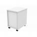 MOBILE UNDER DESK OFFICE STORAGE UNIT 3 DRAWERS ARCTIC WHITE COREUDM3WHT