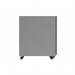 STEEL MOBILE UNDER DESK OFFICE STORAGE UNIT 3 DRAWERS SILVER COREUSMP3SV