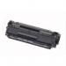 The photo showcases a set of TSW ink cartridges designed to be compatible with HP Q2612A and Canon FX10 printers. Each cartridge has a 2000 page yield, delivering high-quality prints with every use. The packaging is sleek and professional, making it easy to identify and install the cartridges.