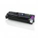 The photograph shows a set of TSW ink cartridges in bright magenta color. The cartridges are compatible with certain HP and Canon printers and have a page yield of 4000. The packaging is sleek and professional, with clear labeling for easy identification.