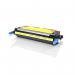 The TSW Ink Cartridges Compatible HP Q6472A 502A Canon 711 Yellow 4000 Page Yield CQ6472A are a set of high-quality yellow ink cartridges. The image shows a sleek design with bold yellow coloring and clear labeling for easy installation. These cartridges are designed to provide a page yield of 4000 pages, making them ideal for high-volume printing needs.