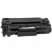 The photo shows TSW ink cartridges that are compatible with HP Q7551A. The cartridges have a page yield of 6500 pages. They are packaged in a sleek black box with the TSW logo on it. The cartridges are neatly lined up inside the box and are clearly labeled with their product information. The ink cartridges themselves are black in color and have a smooth and glossy finish. The packaging also includes a user guide and installation instructions.