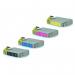 The photo features a pack of TSW Ink Cartridges compatible with Epson C13T07154010. Each cartridge has a page yield of over 420, making it efficient and long-lasting. The assorted colors of the cartridges provide vibrant and high-quality prints.